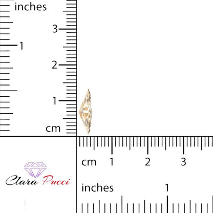 0.5 to 2.5 ct Marquise Cut Natural Brown Morganite November Birthstone