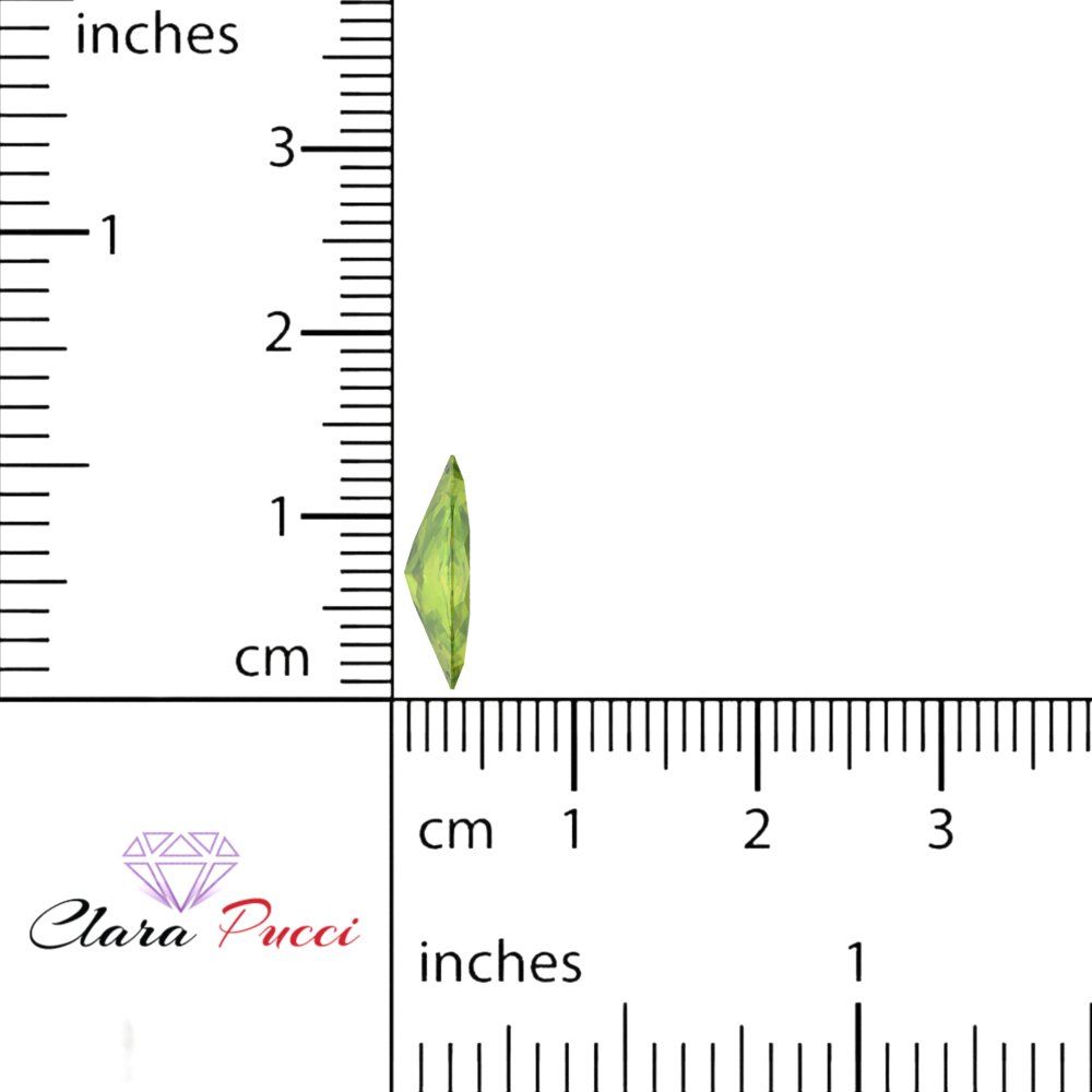 0.5 to 2.5 ct Marquise Cut Natural Green Peridot August Birthstone