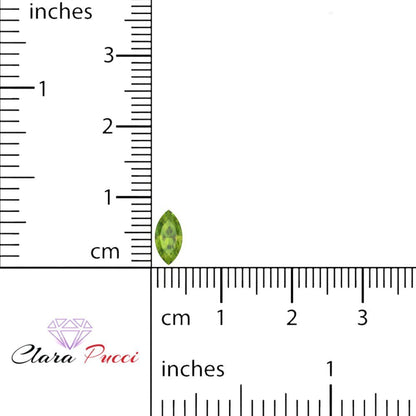 0.5 to 2.5 ct Marquise Cut Natural Green Peridot August Birthstone