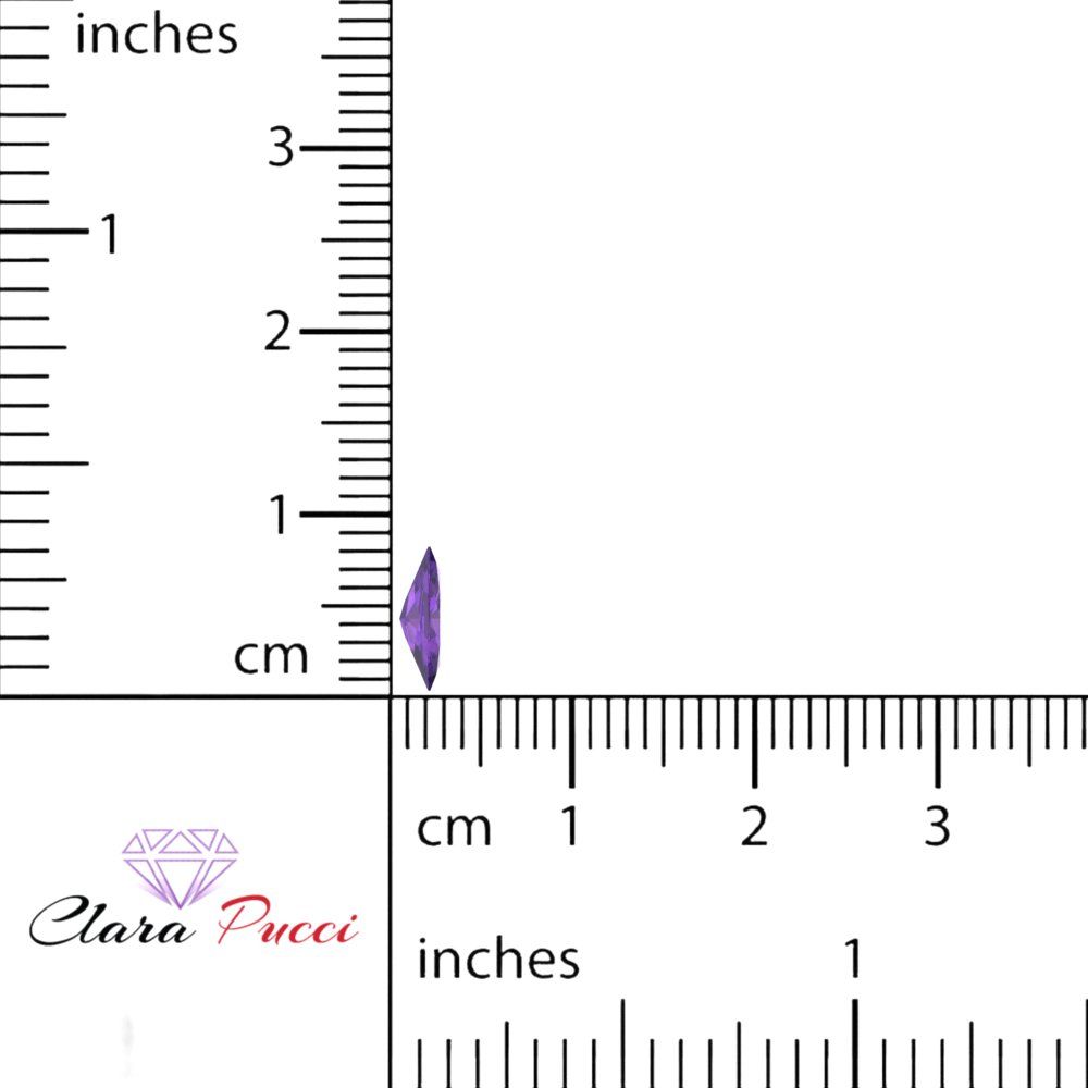 0.5 to 2.5 ct Marquise Cut Natural Purple Amethyst February Birthstone