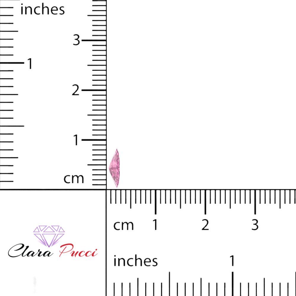 0.5 to 2.5 ct Marquise Cut Simulated Pink October Birthstone