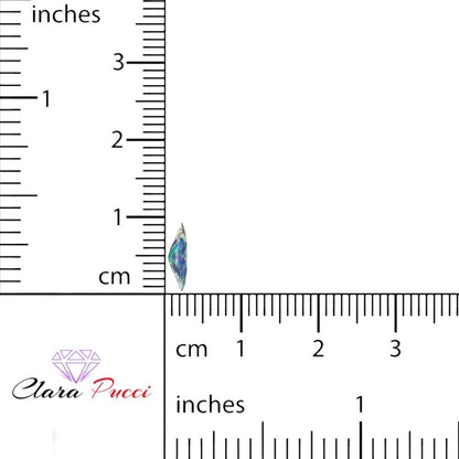 0.5 to 2.5 ct Marquise Cut Synthetic Blue moissanite September Birthstone