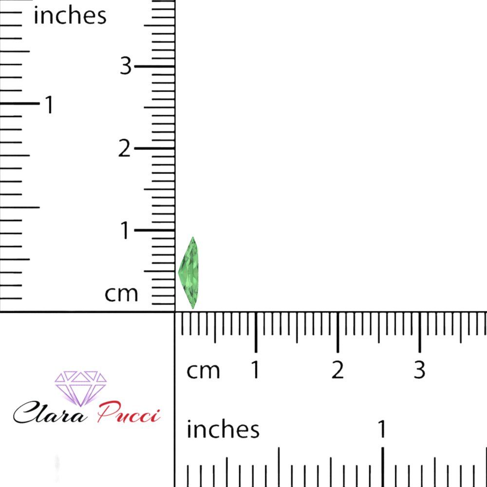 0.5 to 2.5 ct Marquise Cut Simulated Light Green August Birthstone