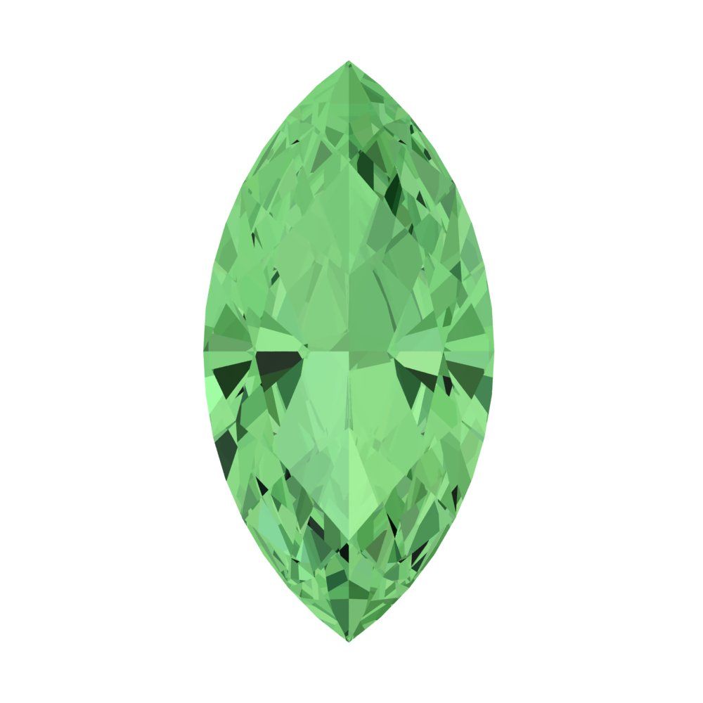 0.5 to 2.5 ct Marquise Cut Simulated Light Green August Birthstone