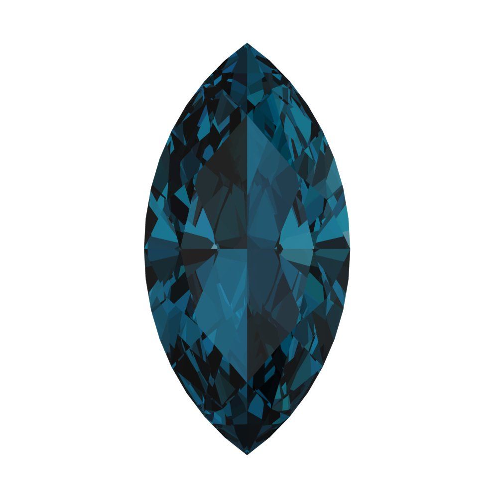 0.5 to 2.5 ct Marquise Cut Natural london blue topaz September Birthstone