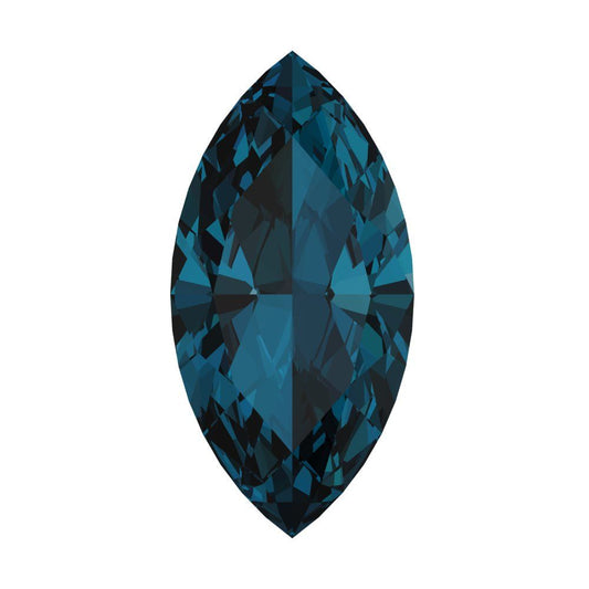 0.5 to 2.5 ct Marquise Cut Natural london blue topaz September Birthstone
