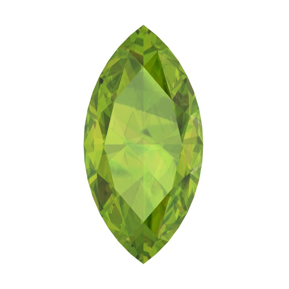 0.5 to 2.5 ct Marquise Cut Natural Green Peridot August Birthstone