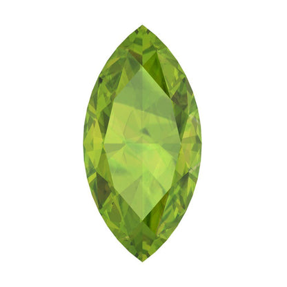 0.5 to 2.5 ct Marquise Cut Natural Green Peridot August Birthstone