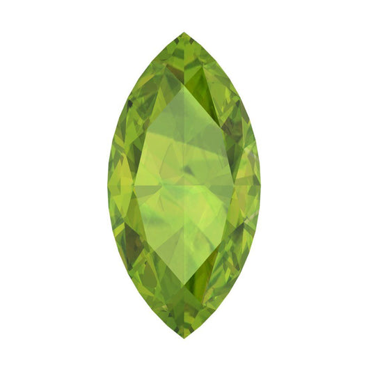 0.5 to 2.5 ct Marquise Cut Natural Green Peridot August Birthstone