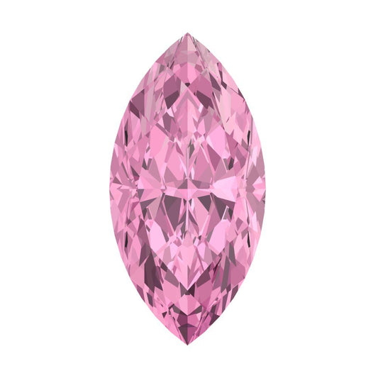 0.5 to 2.5 ct Marquise Cut Simulated Pink October Birthstone