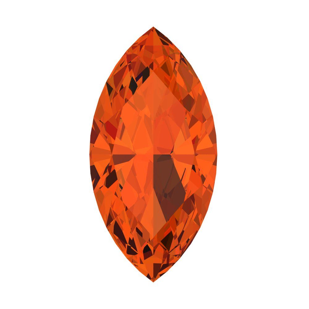0.5 to 2.5 ct Marquise Cut Simulated Red January Birthstone