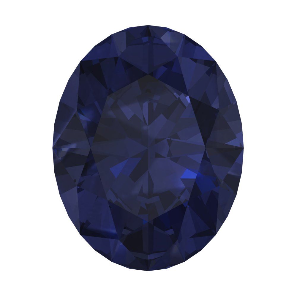 1 to 3 ct Oval Cut VVS1 Simulated Blue sapphire September Birthstone
