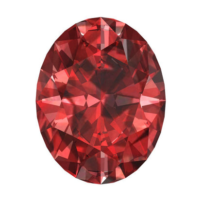 1 to 3 ct Oval Cut VVS1 Natural Red Garnet January Birthstone