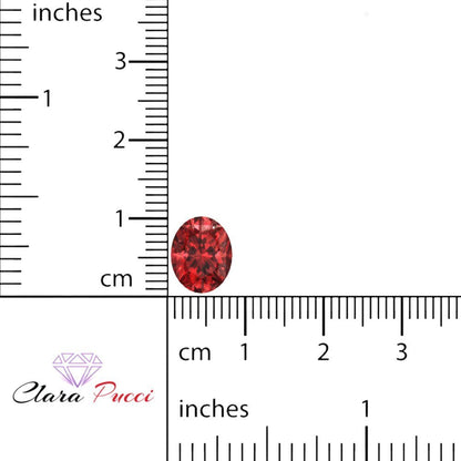 1 to 3 ct Oval Cut VVS1 Natural Red Garnet January Birthstone