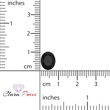 1 to 3 ct Oval Cut VVS1 Natural Black Onyx December Birthstone