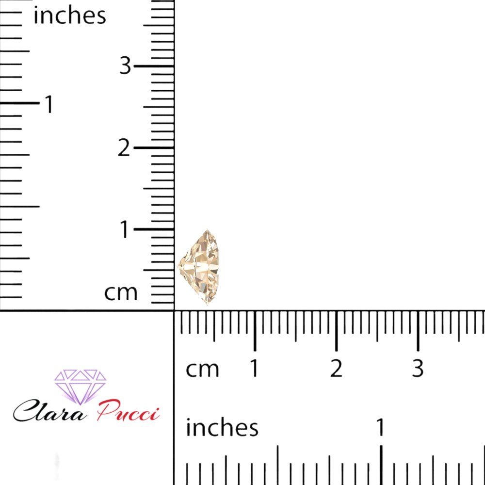 1 to 3 ct Oval Cut VVS1 Natural Brown Morganite November Birthstone