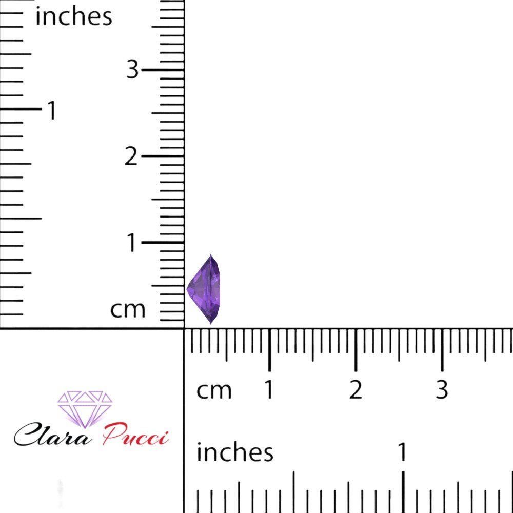 1 to 3 ct Oval Cut VVS1 Natural Purple Amethyst February Birthstone