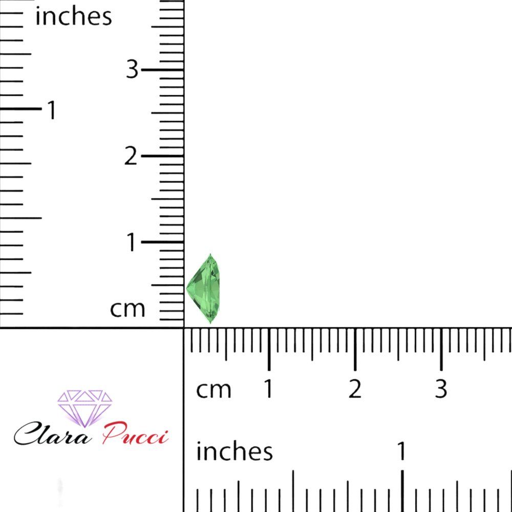 1 to 3 ct Oval Cut VVS1 Simulated Light Green August Birthstone