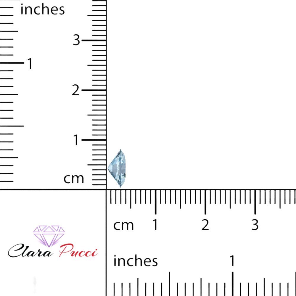 1 to 3 ct Oval Cut VVS1 Simulated Blue Aquamarine March Birthstone