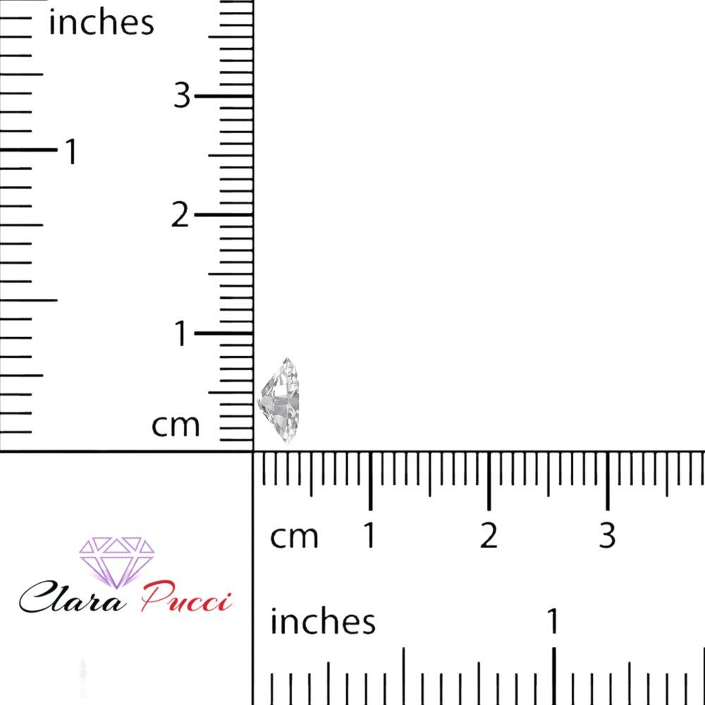 1 to 3 ct Oval Cut VVS1 Synthetic Clear Moissanite April Birthstone