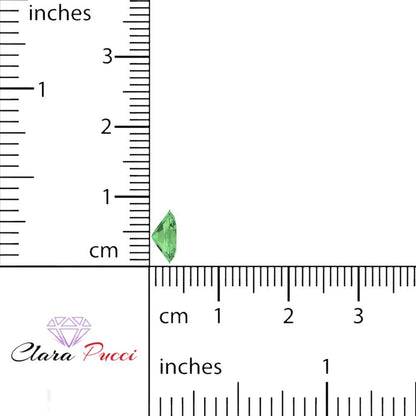 1 to 3 ct Oval Cut VVS1 Simulated Light Green August Birthstone