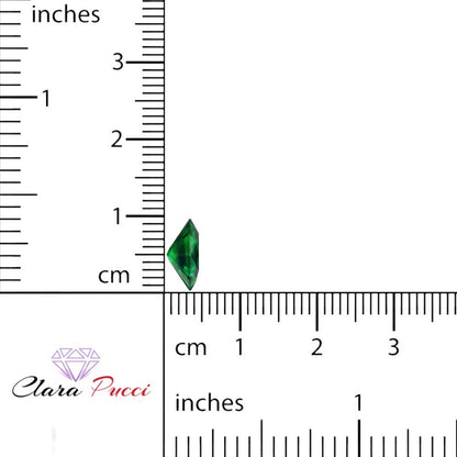 1 to 3 ct Oval Cut VVS1 Simulated Green Emerald May Birthstone