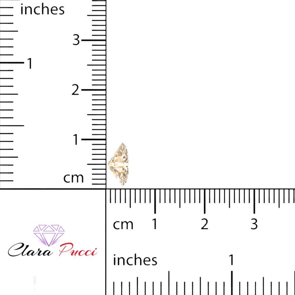 1 to 3 ct Oval Cut VVS1 Natural Brown Morganite November Birthstone