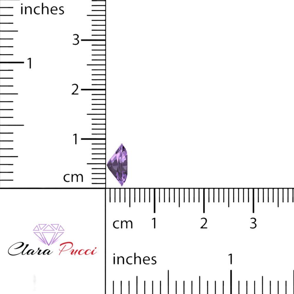 1 to 3 ct Oval Cut VVS1 Simulated Purple Alexandrite February Birthstone