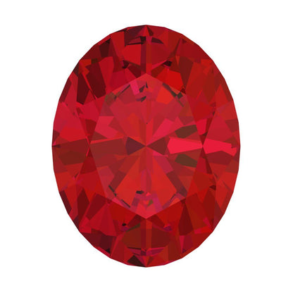1 to 3 ct Oval Cut VVS1 Simulated Pink Ruby July Birthstone