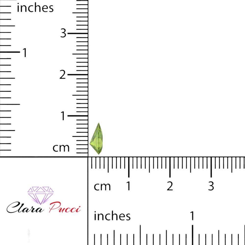 0.25 to 2.5 ct Pear Cut VVS1 Natural Green Peridot August Birthstone