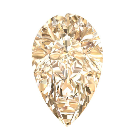 0.25 to 2.5 ct Pear Cut VVS1 Natural Brown Morganite November Birthstone