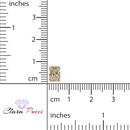 1 to 2.5 ct Radiant Cut VVS1 Natural Brown Morganite November Birthstone