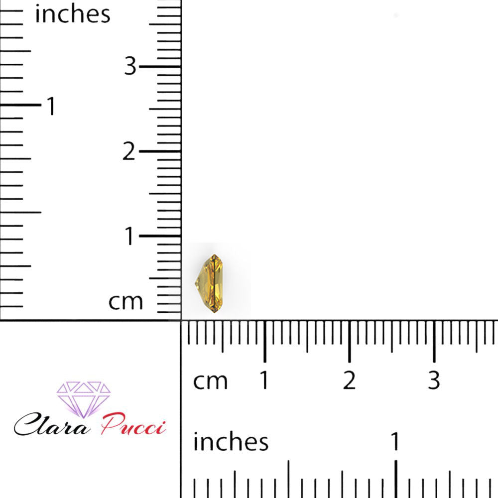 1 to 2.5 ct Radiant Cut VVS1 Natural Yellow Citrine November Birthstone