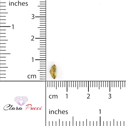 1 to 2.5 ct Radiant Cut VVS1 Natural Yellow Citrine November Birthstone