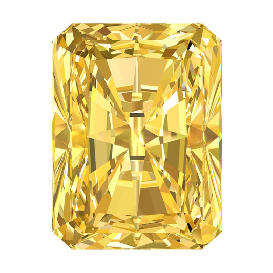 1 to 2.5 ct Radiant Cut VVS1 Natural Yellow Citrine November Birthstone