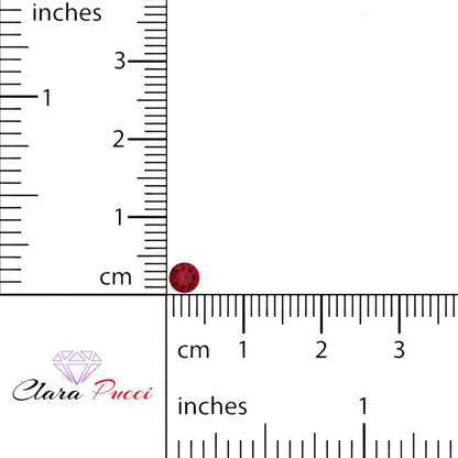 0.25 to 3 ct Round Cut VVS1 Simulated Pink tourmaline July Birthstone