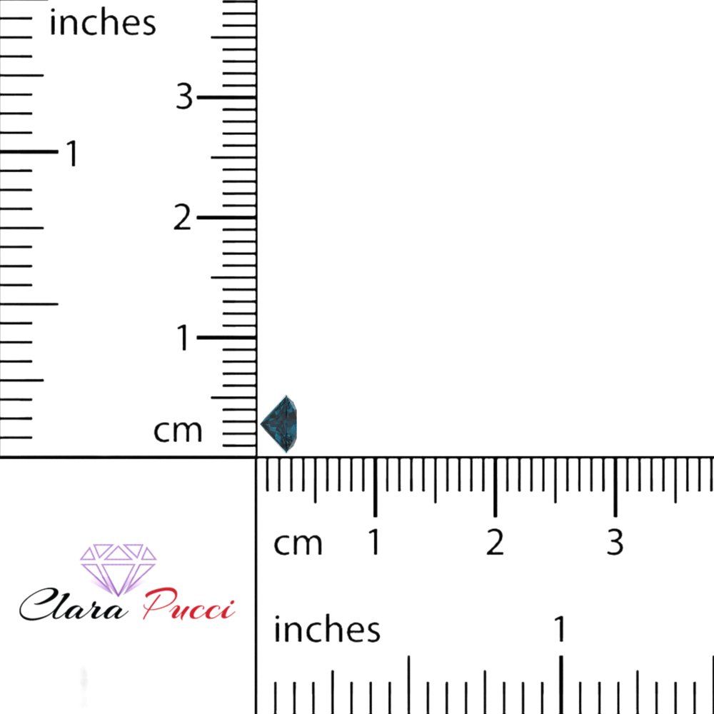 0.25 to 3 ct Round Cut VVS1 Natural london blue topaz September Birthstone