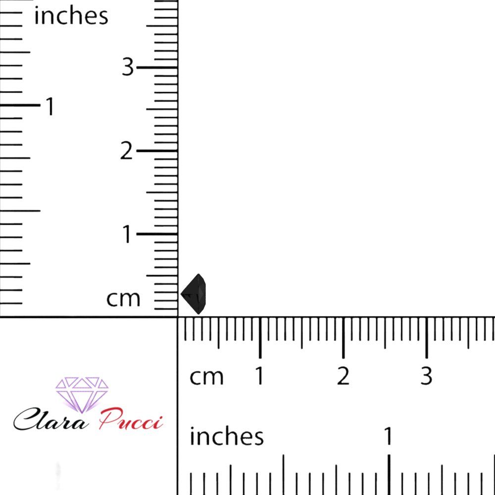 0.25 to 3 ct Round Cut VVS1 Natural Black Onyx December Birthstone