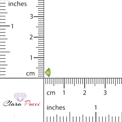 0.25 to 3 ct Round Cut VVS1 Natural Green Peridot August Birthstone