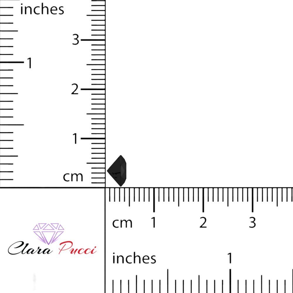 0.25 to 3 ct Round Cut VVS1 Natural Black Onyx December Birthstone