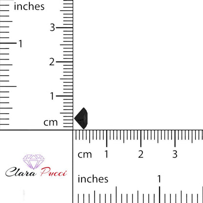 0.25 to 3 ct Round Cut VVS1 Natural Black Onyx December Birthstone