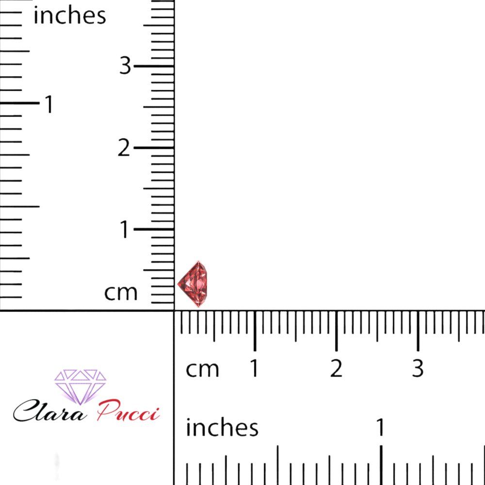 0.25 to 3 ct Round Cut VVS1 Natural Red Garnet January Birthstone