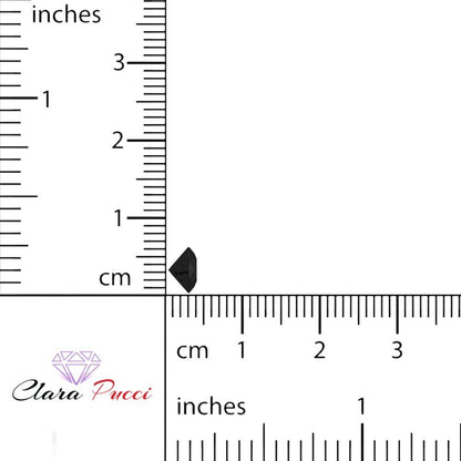 0.25 to 3 ct Round Cut VVS1 Natural Black Onyx December Birthstone