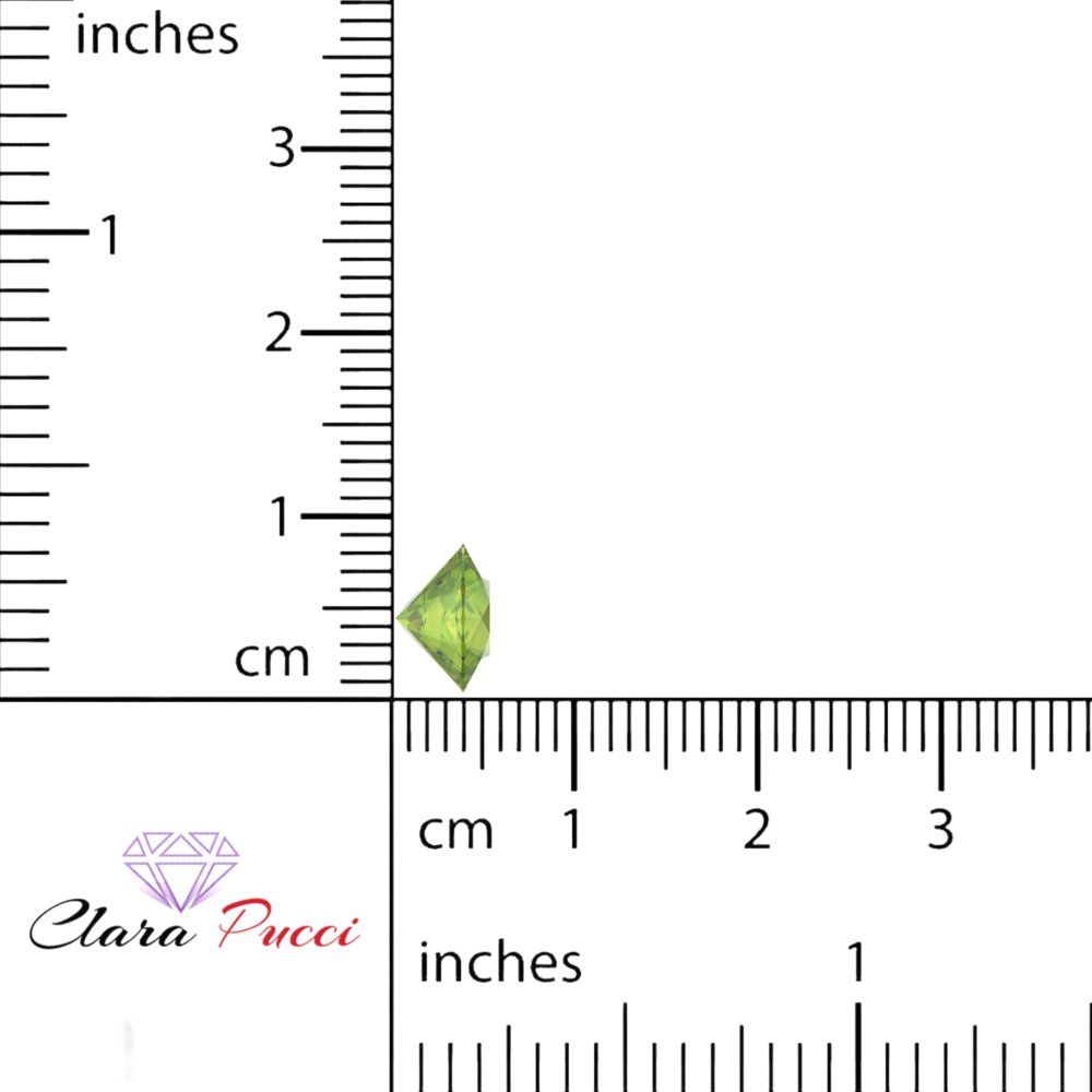 0.25 to 3 ct Round Cut VVS1 Natural Green Peridot August Birthstone