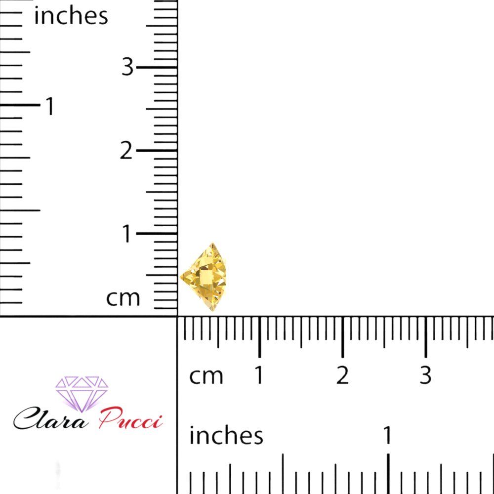 0.25 to 3 ct Round Cut VVS1 Natural Yellow Citrine November Birthstone