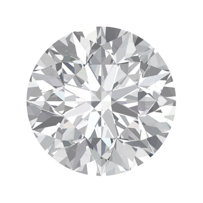 0.25 to 3 ct Round Cut VVS1 Simulated Clear April Birthstone