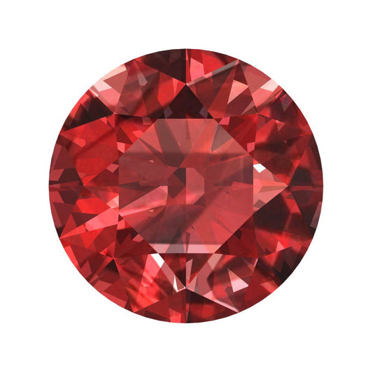0.25 to 3 ct Round Cut VVS1 Natural Red Garnet January Birthstone
