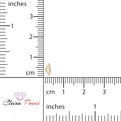 1.5 to 2 ct Square emerald Natural Brown Morganite November Birthstone