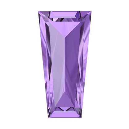 0.25 ct Tapered Baguette Cut VVS1 Simulated Purple Alexandrite