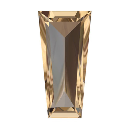 0.25 ct Tapered Baguette Cut VVS1 Simulated Brown Champagne